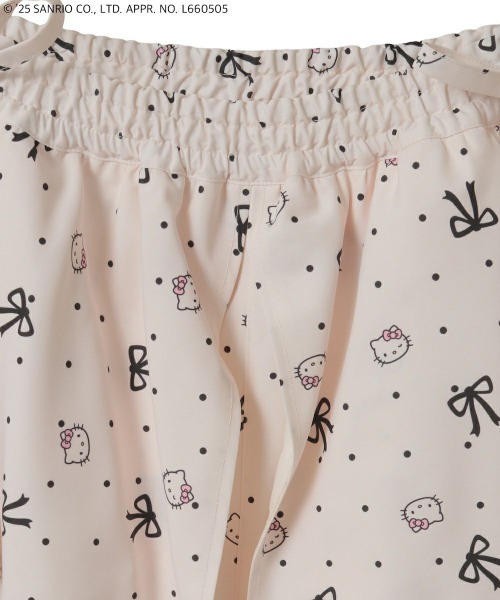 Candy Stripper（キャンディストリッパー）の「【HELLO KITTY】RIBBON＆DOT WRAP パンツ（その他パンツ・レディース・アイボリー/ブラック/ピンク・FREE）」の21枚目の写真