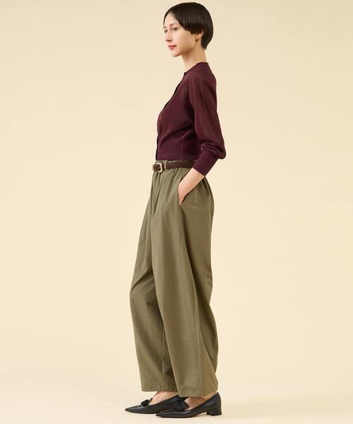 martinique(マルティニーク)の「カーゴタッサーバレルパンツ(その他パンツ・レディース・カーキ/ブラック・FREE)」の9枚目の写真