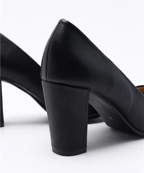 MOUSSY（マウジー）の「BASIC PUMPS（パンプス・レディース・ライトピンク/ブラック・MEDIUM/LARGE/SMALL）」の4枚目の写真