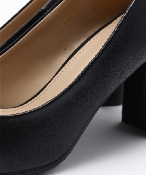 MOUSSY（マウジー）の「BASIC PUMPS（パンプス・レディース・ライトピンク/ブラック・MEDIUM/LARGE/SMALL）」の6枚目の写真