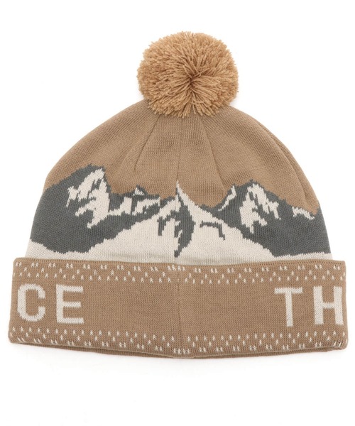 THE NORTH FACE(ザノースフェイス)の「THE NORTH FACE Snow Bum Beanie / ザ・ノース・フェイス スノー バム ビーニー(ニットキャップ/ビーニー・メンズ・ベージュ/グレー/ホワイト・FREE)」の12枚目の写真