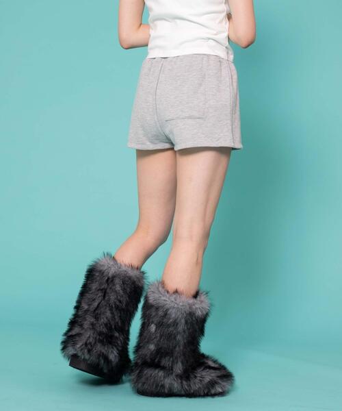 Piko(ピコ)の「∴WEGO/PIKO別注ショートパンツ(スウェットパンツ・レディース・杢グレー/ブラウン/ピンク・FREE)」の16枚目の写真