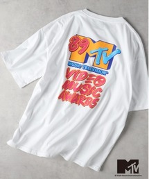 Right-on | 【MTV】アートロゴバックプリントＴシャツ(Tシャツ/カットソー)