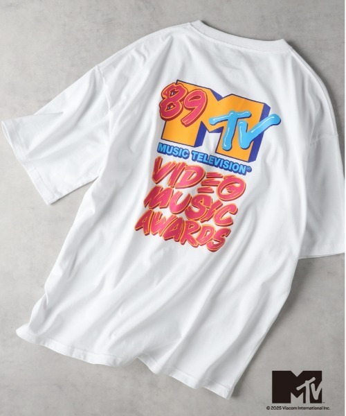 セール】【MTV】アートロゴバックプリントTシャツ（Tシャツ