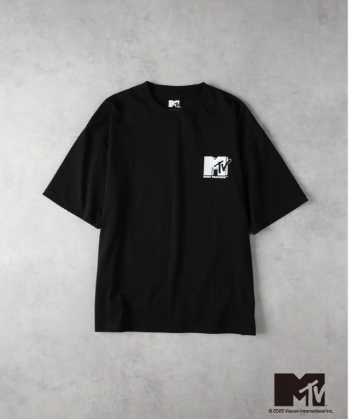 セール】【MTV】アートロゴバックプリントTシャツ（Tシャツ