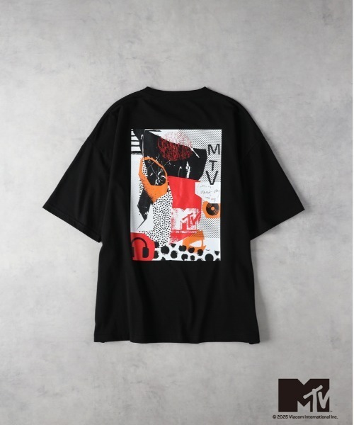 セール】【MTV】アートロゴバックプリントTシャツ（Tシャツ