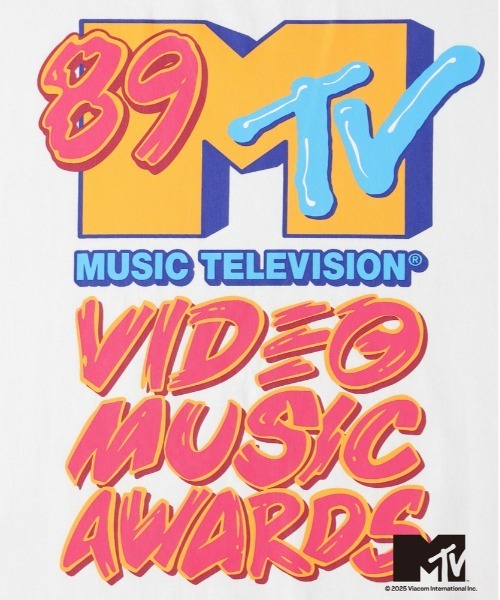 Right-on（ライトオン）の「【MTV】アートロゴバックプリントＴシャツ（Tシャツ/カットソー・メンズ・ブラック/ホワイト・M/XL/L）」の8枚目の写真