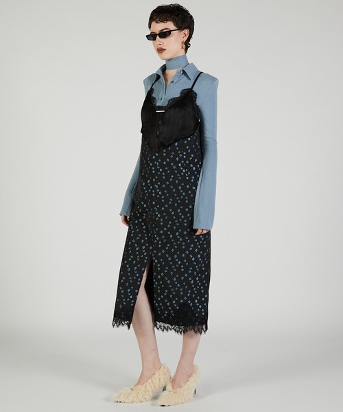 PRANK PROJECT フロッキーレース キャミチュニック ワンピース PRANK PROJECT フロッキーレース キャミチュニック ワンピース