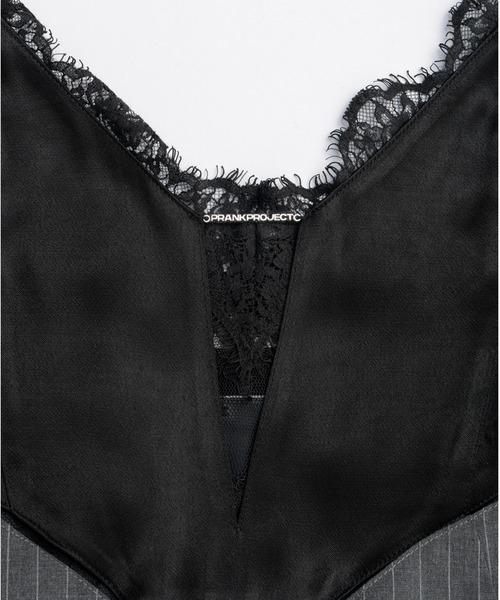 レースレイヤードキャミワンピース / Lace Layered Camisole