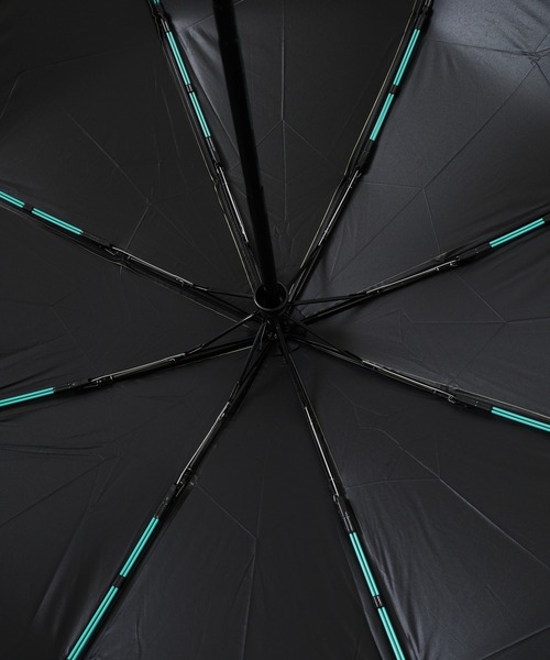 FUNALIVE（ファンアライブ）の「ワンプッシュ開閉 完全遮光 カラビナハンドル 折り畳み傘 日傘 /ユニセックス 晴雨兼用 UVカット 軽量 コンパクト（折りたたみ傘・メンズ・グレー/ライトブルー/ライトグリーン/クリーム/ブラック・F）」の21枚目の写真