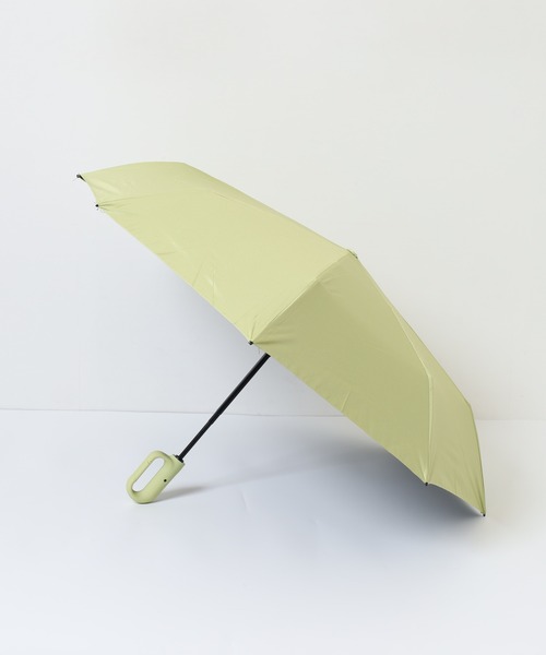 FUNALIVE（ファンアライブ）の「ワンプッシュ開閉 完全遮光 カラビナハンドル 折り畳み傘 日傘 /ユニセックス 晴雨兼用 UVカット 軽量 コンパクト（折りたたみ傘・メンズ・グレー/ライトブルー/ライトグリーン/クリーム/ブラック・F）」の18枚目の写真