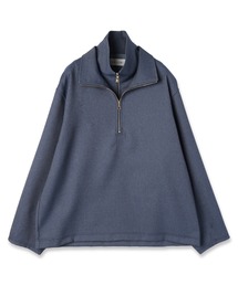 CULLNI 20-AW-029 ブルー/ホワイト プルオーバー セール】CULLNI｜クルニのその他トップス（ブルー・ネイビー/青色系