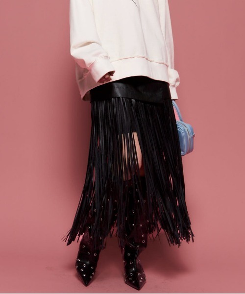 maison special スカート MAISON SPECIAL スカート Wrap Pleated Skirt/ラッププリーツ