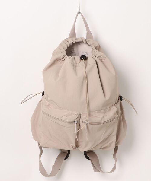 aimoha（アイモハ）の「【B.A.G.】リュック（バックパック/リュック・レディース・オフホワイト/グリーン/ブラック/ベージュ・FREE）」の9枚目の写真