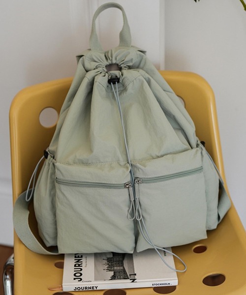 aimoha（アイモハ）の「【B.A.G.】リュック（バックパック/リュック・レディース・オフホワイト/グリーン/ブラック/ベージュ・FREE）」の21枚目の写真