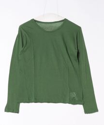 Plantation プランテーション カットソー Tシャツ 半袖 グリーン M 美品】プランテーション plantation カットソー シャツ グリーン