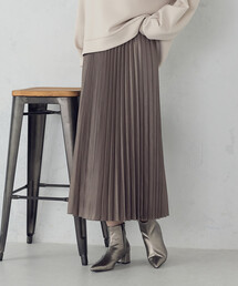 COMME CA ISM | エンボス加工プリーツスカート(スカート)