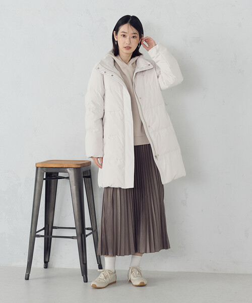 COMME CA ISM（コムサイズム）の「エンボス加工プリーツスカート（スカート・レディース・チャコール/グレイッシュベージュ/モカ・LARGE/MEDIUM/SMALL）」の11枚目の写真