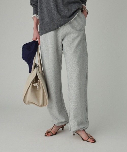 BABYLONE（バビロン）の「2WAYスウェットパンツ（スウェットパンツ・レディース・グレー/クリーム・フリー）」の8枚目の写真