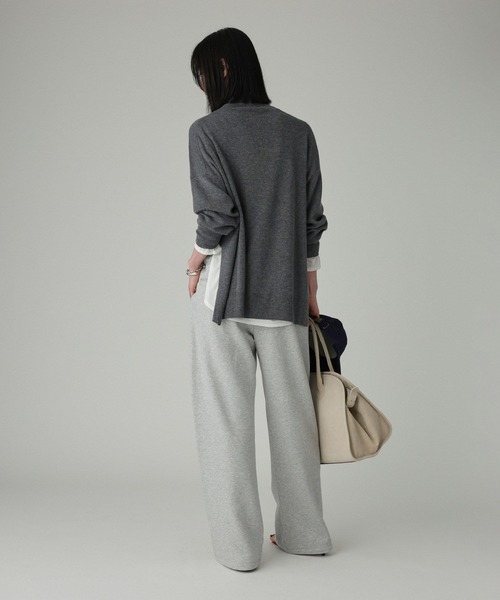 BABYLONE（バビロン）の「2WAYスウェットパンツ（スウェットパンツ・レディース・グレー/クリーム・フリー）」の14枚目の写真