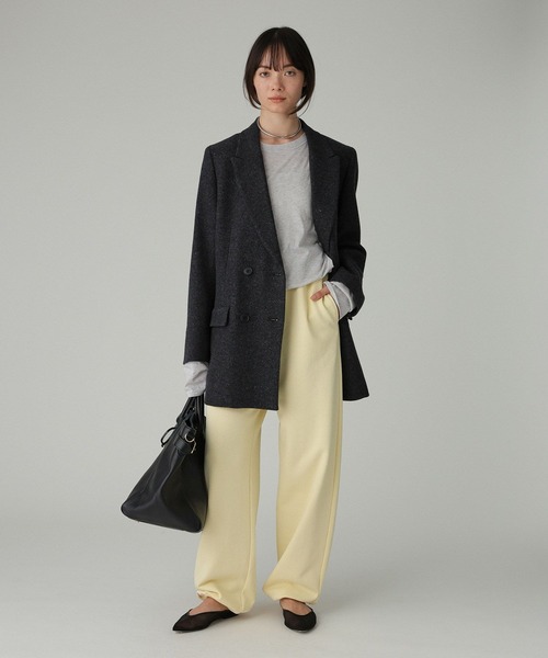 BABYLONE（バビロン）の「2WAYスウェットパンツ（スウェットパンツ・レディース・グレー/クリーム・フリー）」の21枚目の写真