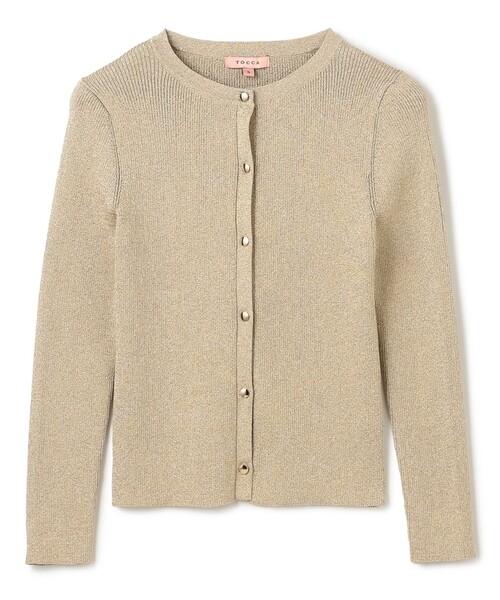 TOCCA(トッカ)の「SPARKLE TOUCH KNIT カーディガン(カーディガン/ボレロ・レディース・ブラック系/ゴールド系・SMALL/MEDIUM)」の13枚目の写真