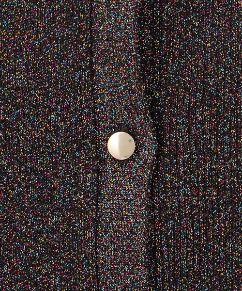 TOCCA(トッカ)の「SPARKLE TOUCH KNIT カーディガン(カーディガン/ボレロ・レディース・ブラック系/ゴールド系・SMALL/MEDIUM)」の19枚目の写真