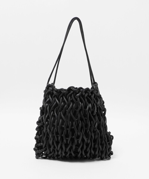 ALIENINA（アリエニーナ）の「＜ALIENINA＞AMI TOTE（ショルダーバッグ・レディース・ナチュラル/ブラック/オレンジ・FREE）」の18枚目の写真