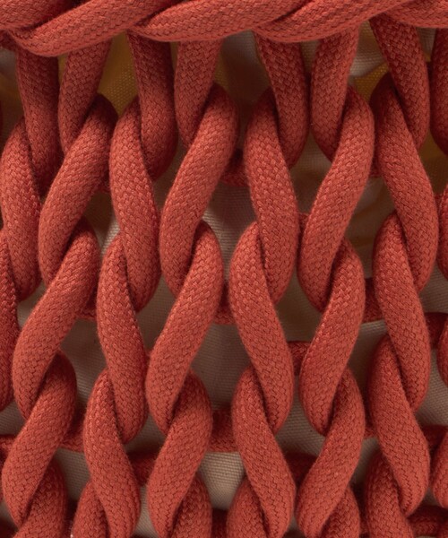 ALIENINA（アリエニーナ）の「＜ALIENINA＞AMI TOTE（ショルダーバッグ・レディース・ナチュラル/ブラック/オレンジ・FREE）」の8枚目の写真