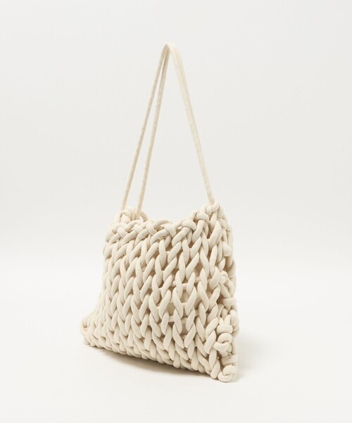 ALIENINA（アリエニーナ）の「＜ALIENINA＞AMI TOTE（ショルダーバッグ・レディース・ナチュラル/ブラック/オレンジ・FREE）」の7枚目の写真