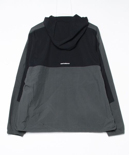 NEW BALANCE(ニューバランス)の「タスランナイロンウーブンフーデッドジャケット(ナイロンジャケット・メンズ・ブラック・SMALL/XX-LARGE/X-LARGE/LARGE/MEDIUM)」の15枚目の写真
