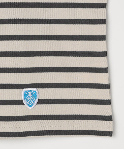 ORCIVAL（オーシバル）の「ORCIVAL | コットンジャージー ボートネック長袖Tシャツ WOMEN（Tシャツ/カットソー・レディース・グレー系その他2/イエロー系その他・1）」の14枚目の写真