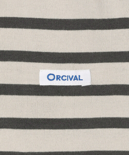 ORCIVAL（オーシバル）の「ORCIVAL | コットンジャージー ボートネック長袖Tシャツ WOMEN（Tシャツ/カットソー・レディース・グレー系その他2/イエロー系その他・1）」の16枚目の写真