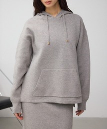 AZUL by moussy | スウェッターニットパーカー(パーカー)