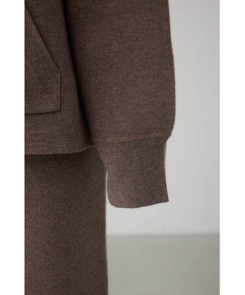 スウェッターニットパーカー（パーカー）｜AZUL BY MOUSSY（アズール