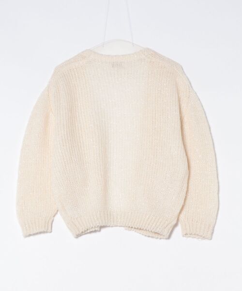 flower（フラワー）の「フォギーニットカーディガン（カーディガン/ボレロ・レディース・ホワイト/ピンク・FREE）」の19枚目の写真