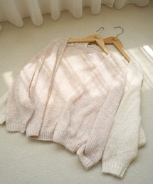 フォギーニットカーディガン