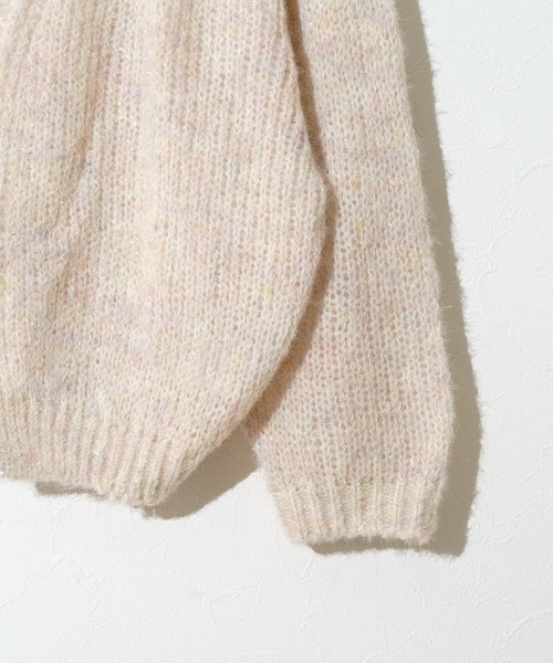 flower（フラワー）の「フォギーニットカーディガン（カーディガン/ボレロ・レディース・ホワイト/ピンク・FREE）」の13枚目の写真