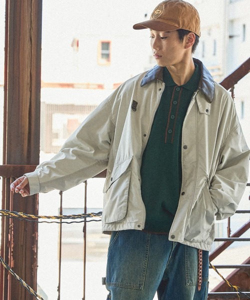 niko and...(ニコアンド)の「配色ニットポロ(ポロシャツ・メンズ・グリーン/チャコール/アイボリー・LARGE/MEDIUM)」の16枚目の写真