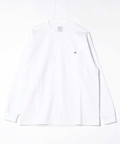 JEMORGAN(ジェーイーモーガン)の「【JEMORGAN / ジェーイーモーガン】鹿の子フリースポケット付きクルーネック長袖Tシャツ / ワンポイント刺繍 オーバーサイズ スウェットロンT/ユニセックス(スウェット・メンズ・ネイビー/オートミール/ブラック/オフホワイト・MEDIUM/LARGE/X-LARGE)」の22枚目の写真