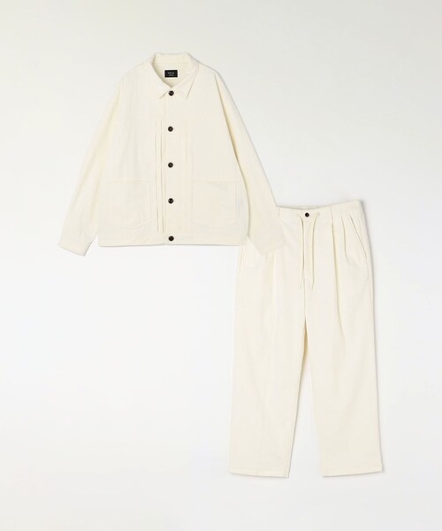 SHIPS any（シップス エニィ）の「SHIPS any:〈洗濯機可能〉SOLOTEX(R) コーデュロイ トラック ブルゾン(セットアップ対応)◇（ブルゾン・メンズ・ブラック/ホワイト/ブラウン/チャコールグレー・LARGE/MEDIUM/SMALL）」の20枚目の写真