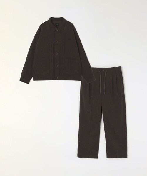 SHIPS any（シップス エニィ）の「SHIPS any:〈洗濯機可能〉SOLOTEX(R) コーデュロイ トラック ブルゾン(セットアップ対応)◇（ブルゾン・メンズ・ブラック/ホワイト/ブラウン/チャコールグレー・LARGE/MEDIUM/SMALL）」の14枚目の写真