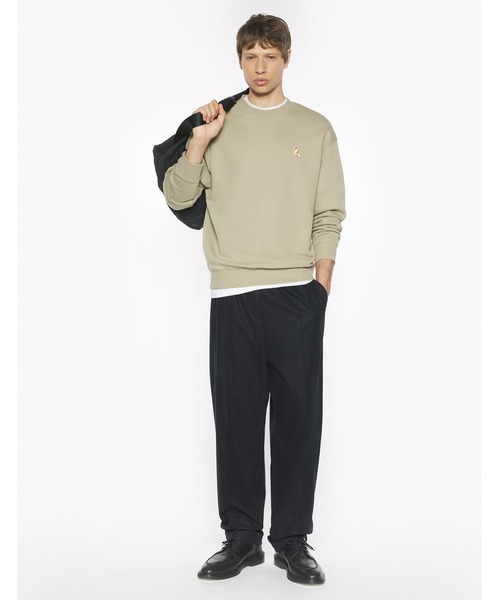 Maison Kitsune（メゾンキツネ）の「STANDING FOX COMFORT SWEATSHIRT（スウェット・メンズ・ブラック/ブラウン系その他/グレイッシュブルー・XL/L/M/S/XS）」の8枚目の写真