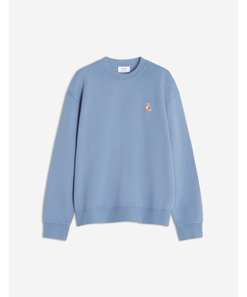 Maison Kitsune（メゾンキツネ）の「STANDING FOX COMFORT SWEATSHIRT（スウェット・メンズ・ブラック/ブラウン系その他/グレイッシュブルー・XL/L/M/S/XS）」の11枚目の写真