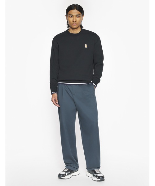 Maison Kitsune（メゾンキツネ）の「STANDING FOX COMFORT SWEATSHIRT（スウェット・メンズ・ブラック/ブラウン系その他/グレイッシュブルー・XL/L/M/S/XS）」の18枚目の写真