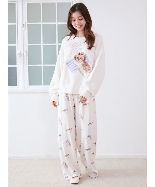 ジェラートピケ パジャマ Amazon | ジェラートピケ レディース シーズージャガードプル