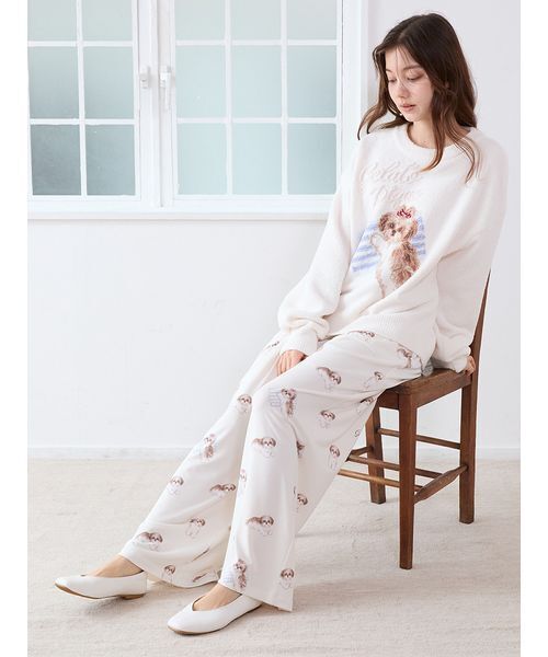 セール】シーズージャガードプルオーバー（ルームウェア/パジャマ