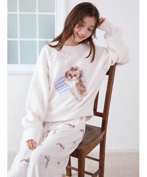 シーズージャガードプルオーバー（ルームウェア/パジャマ）｜gelato
