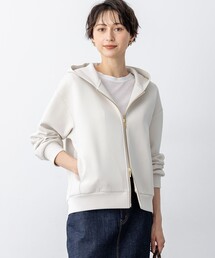 23区（ニジュウサンク）の「【洗える】コットンエアーダンボール コクーン フーディー（パーカー・レディース）」