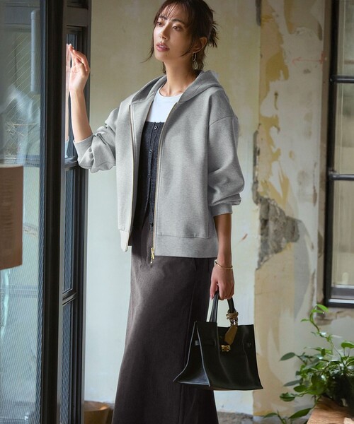 セール】【洗える】コットンエアーダンボール コクーン フーディー